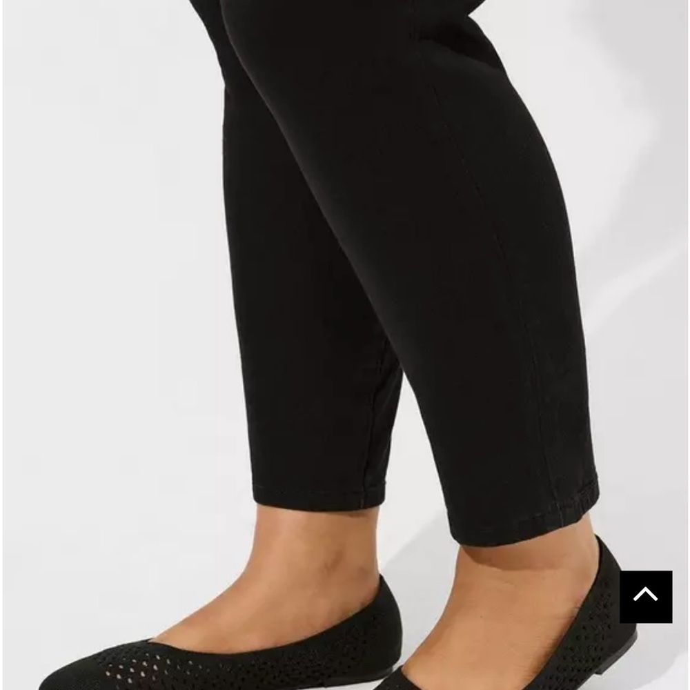 Torrid Black Almond Toe Flats